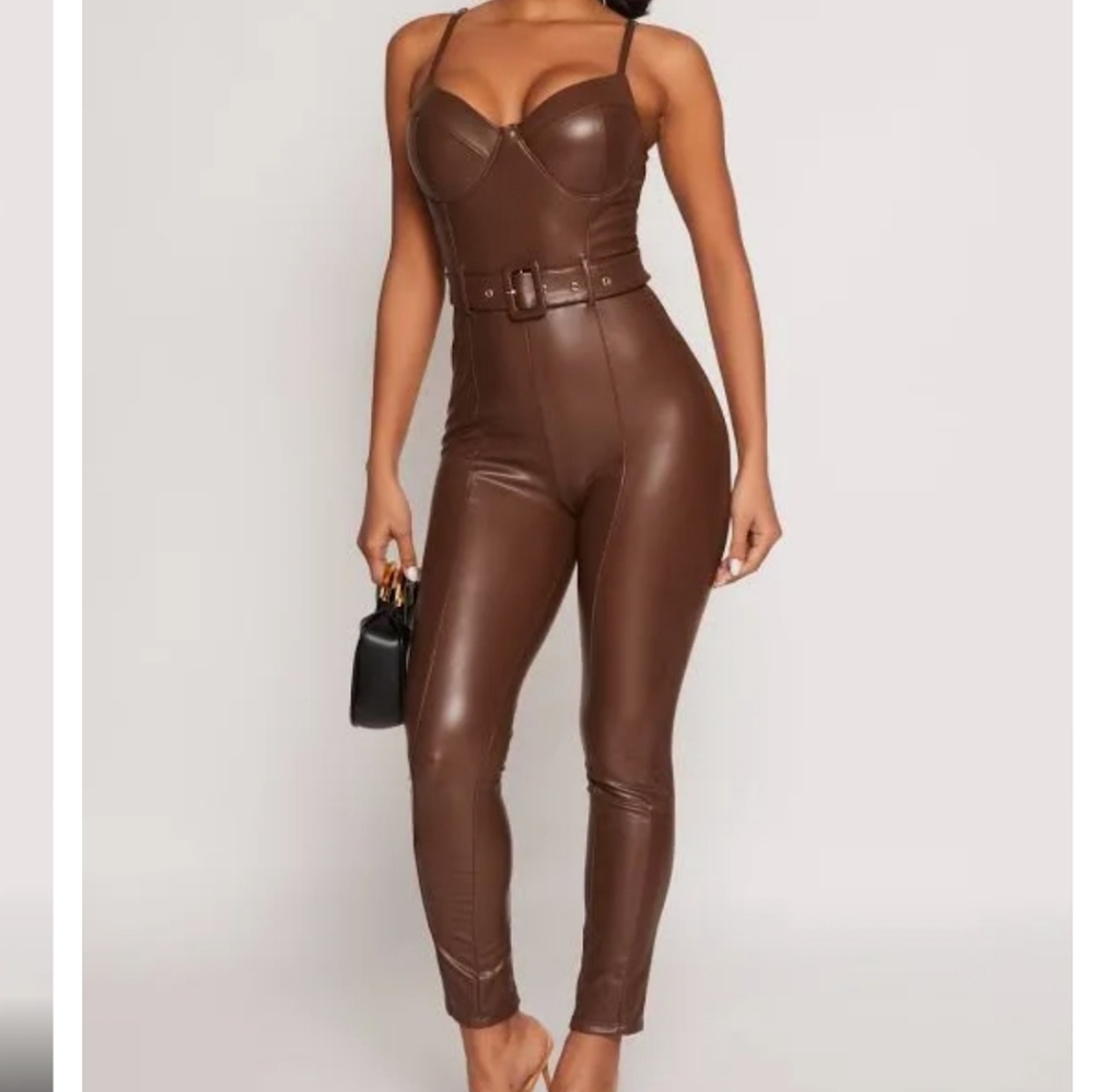 Faux Brown Jumper